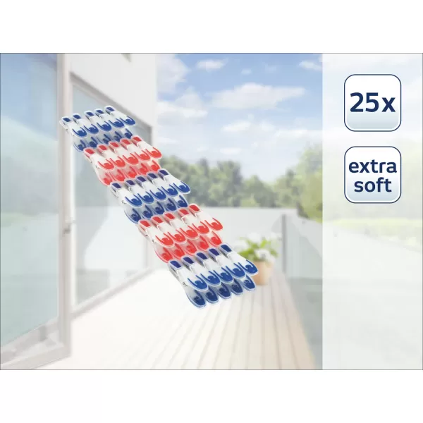 Kolíčky na prádlo – extra soft, 25 ks LEIFHEIT 85660