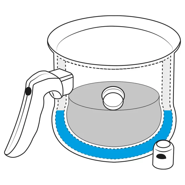 Mlékovar nerez 1,5 l
