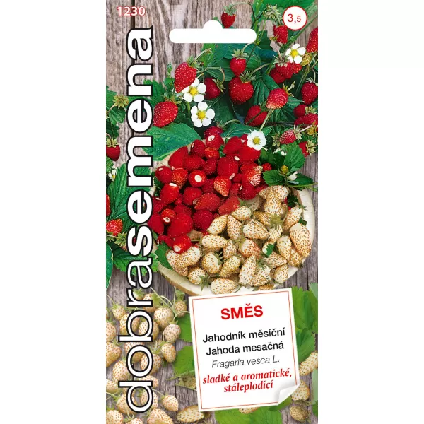 Dobrá semena Jahodník měsíční-směs 15g
