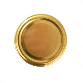Víčko kov Gold 66 10 ks
