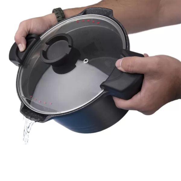 Hrnec GRANDE Pasta 5,5 l poklice sklo