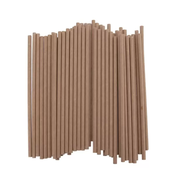 Brčko papír nápojové NATURE 50 ks 19,5 cm