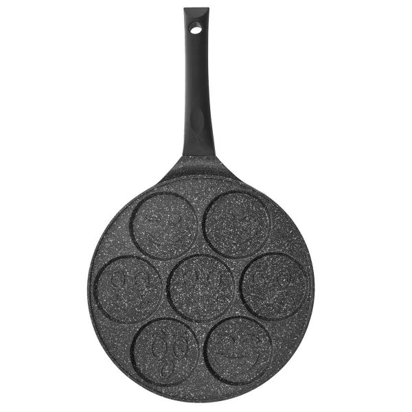 Pánev GRANDE volská oka/lívance pr. 27 cm 7 smajlík