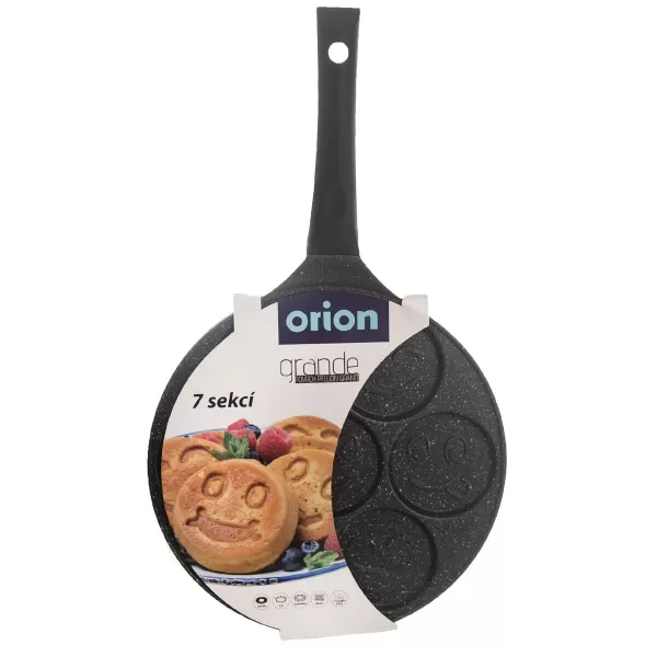 Pánev GRANDE volská oka/lívance pr. 27 cm 7 smajlík
