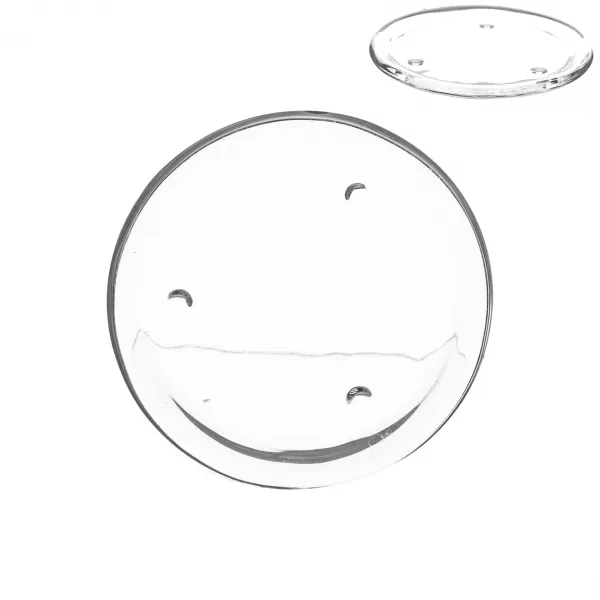 Podložka pod svíčku sklo pr. 14 cm