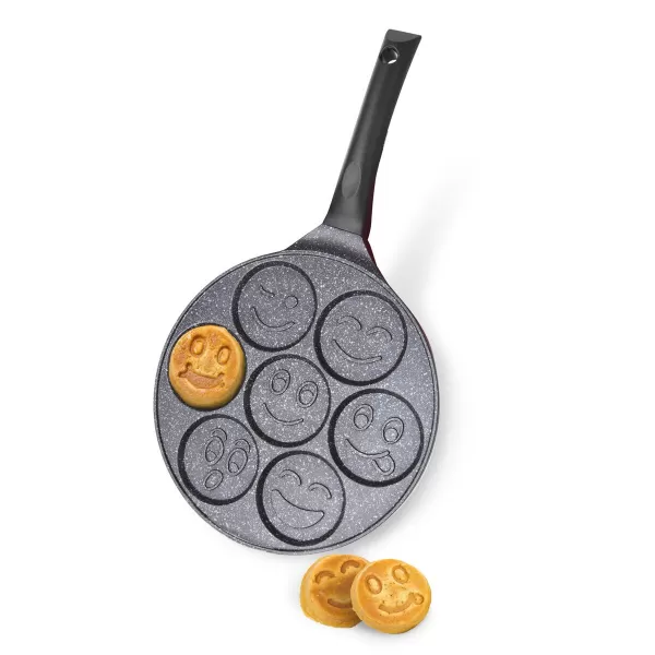 Pánev GRANDE volská oka/lívance pr. 27 cm 7 smajlík