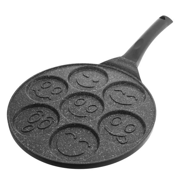 Pánev GRANDE volská oka/lívance pr. 27 cm 7 smajlík