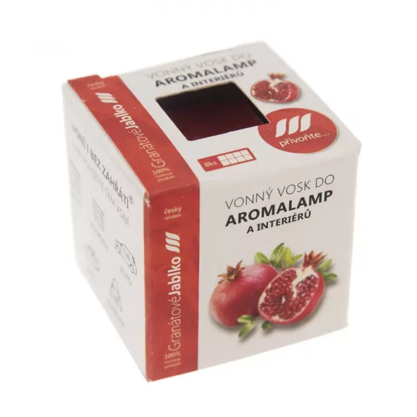 Vosk kostky granátové jablko 8 ks 30 g