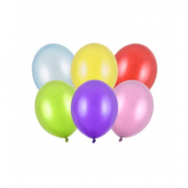 Balónek latex perleť mix 10ks pr. 27cm