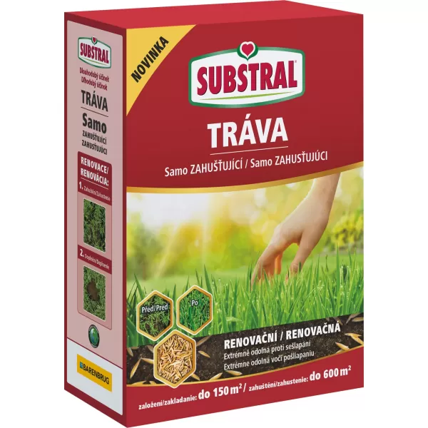 Travní směs samozahušťující- Renovační 3kg EVERGREEN