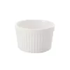 Miska zapékací porc. pr. 9 cm, v. 5,5 cm bílá