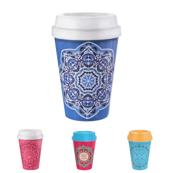 Hrnek termo pohár UH MANDALA 0,3 l mix