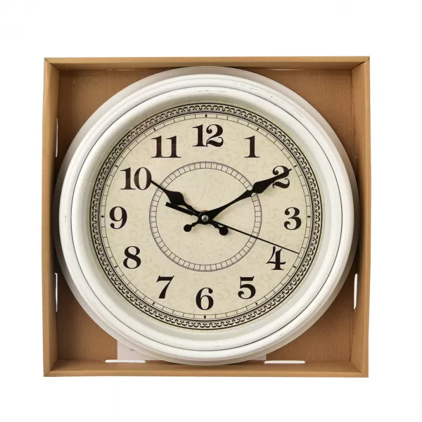 Hodiny nástěnné UH bílé pr. 31 cm