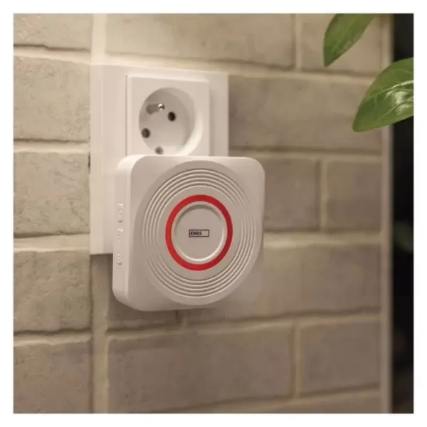 EMOS GOSMART Zvonek bezdrátový AC P5735WS