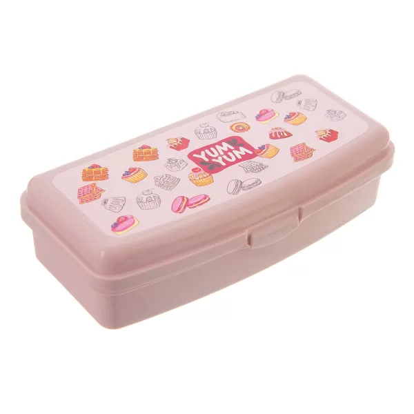 Box UH svač. Slim dortík 20,5x10x5,5 cm růžová