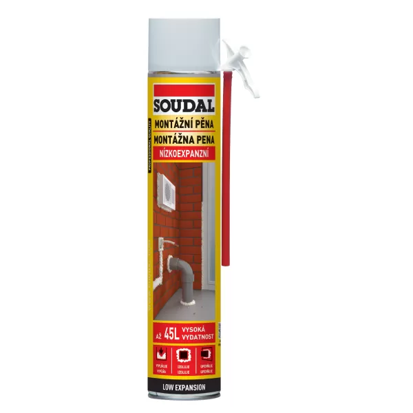 SOUDAL Montážní pěna nízkoexpanzní 750ml