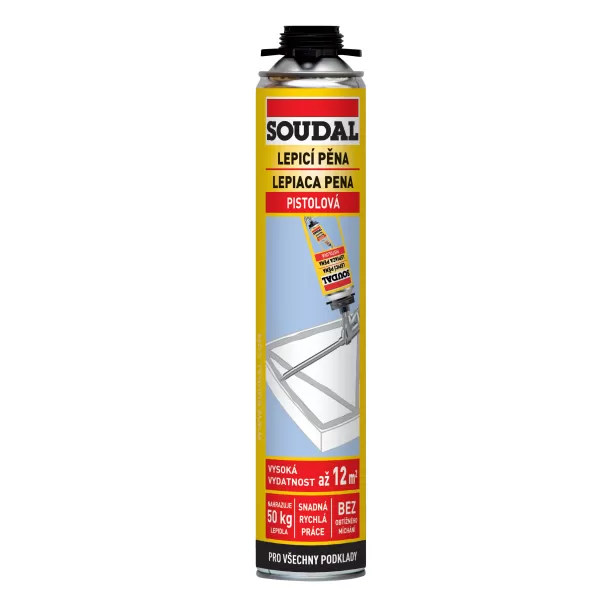 SOUDAL Lepící pěna pistolová 750ml
