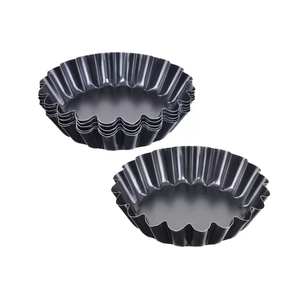 Formička kov koláčová tartaletky pr. 9 cm 6 ks