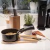 Nůž kuchyňský nerez WOODEN sada 5 ks