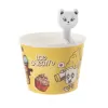 Pohár+lžička UH zmrzlinka Ice 0,3 l 4 ks mix
