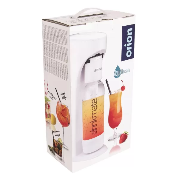 Výrobník sycených nápojů Drinkmate Aquadream white