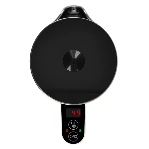 CONCEPT Rychlovarná konvice s regulací teploty 1,5 l NORWOOD, tmavě šedá RK3305