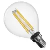 EMOS LED FLM MINI GL 3,4W 40W E14 WW 470lm ZF1D22
