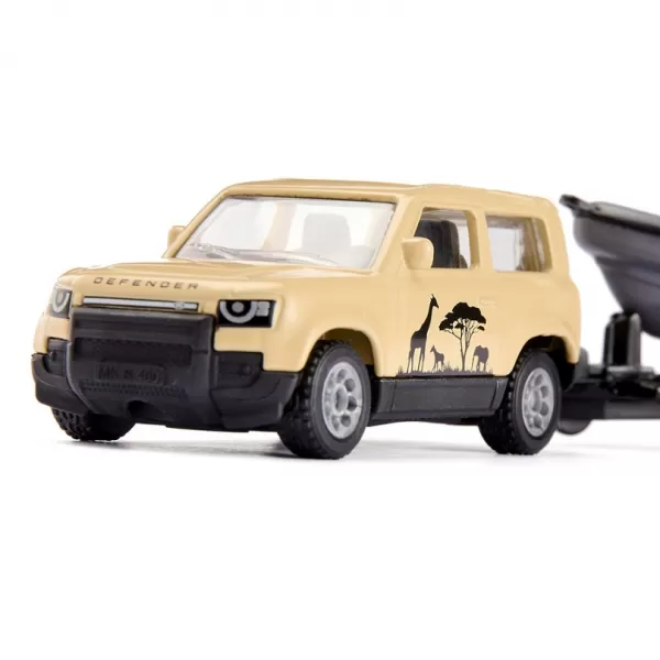 SIKU Blister- Land Range Defender Safari s člunem