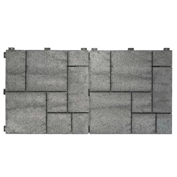 Terasový dílec MOSAIC 30,5x30x5x1,5cm COOL GREY