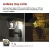 EMOS ZGA020P LED zahradní svítidlo nástěnné E27,IP44,MAX 15W