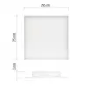 EMOS LED Panel př.bezdrá. 30x30 18W / ZM5181/