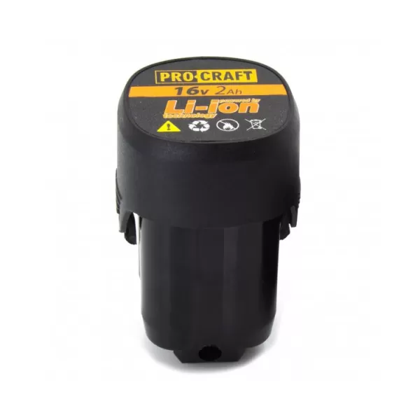 PROCRAFT Baterie akumulátorová 16V Li-ion, 2000mAh 16/2
