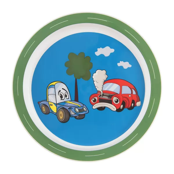 Sada jídelní UH dětská AUTO kulatá 3 ks
