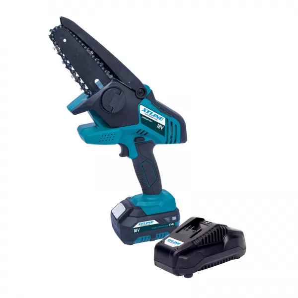 XT Aku řetězová mini pila 18 V + baterie 2.0 Ah + nabíječka 2.4 A