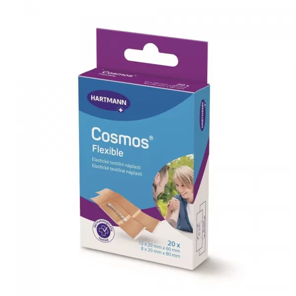 COSMOS náplast pružná 20ks ve 2 velikostech