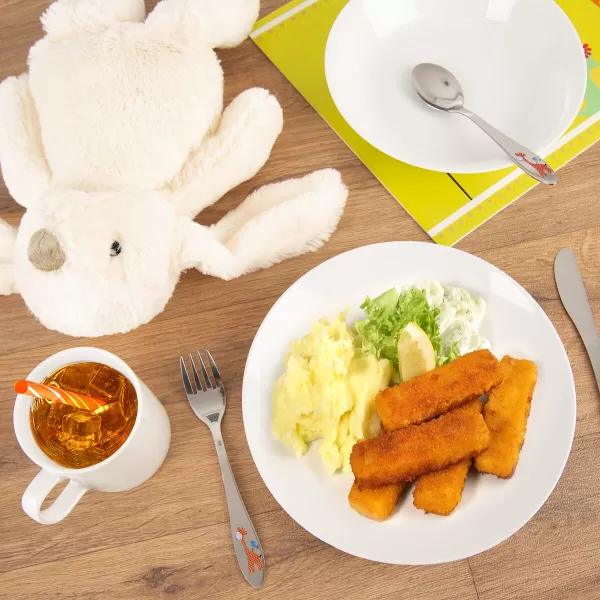 Talíř porc. mělký dětský MONA pr. 21 cm