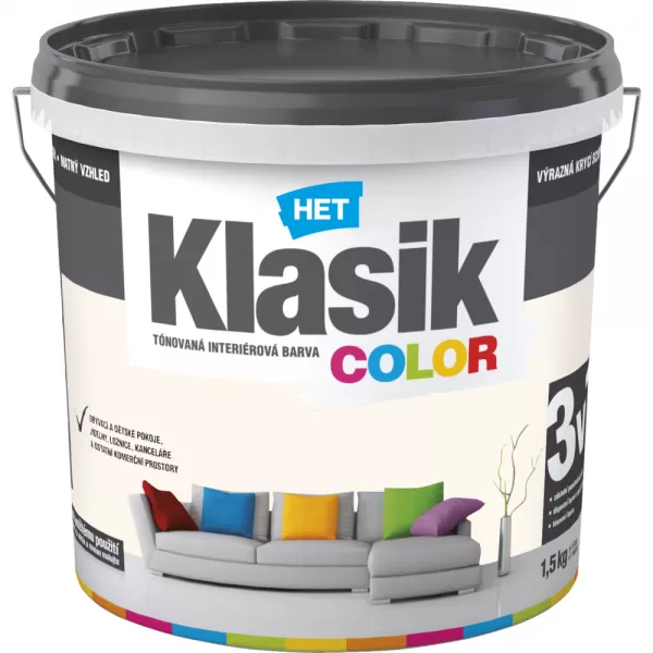 HET Klasik COLOR 0228 - béžový mandlový - 1,5 kg