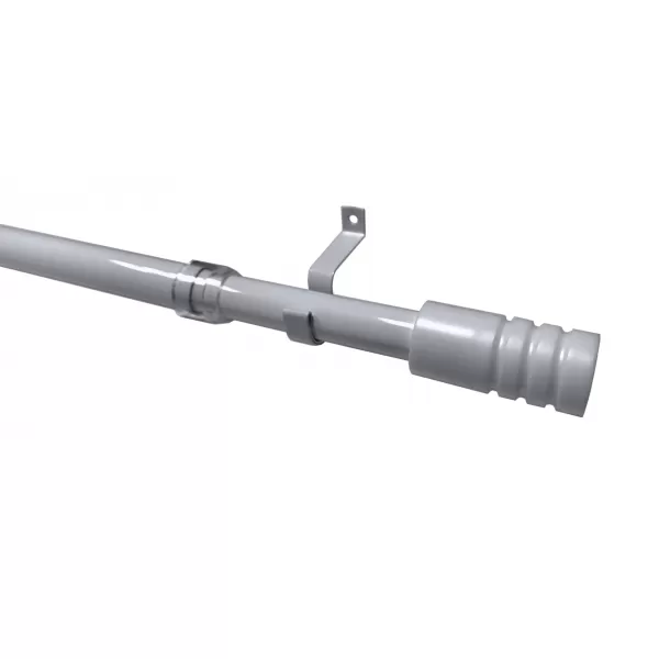 Kavárenská tyčka 19mm Modern 135-225cm, chrom mat - 1ks