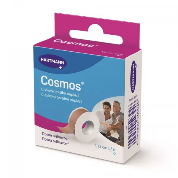 COSMOS náplast cívková pevná 1,25cmx5m