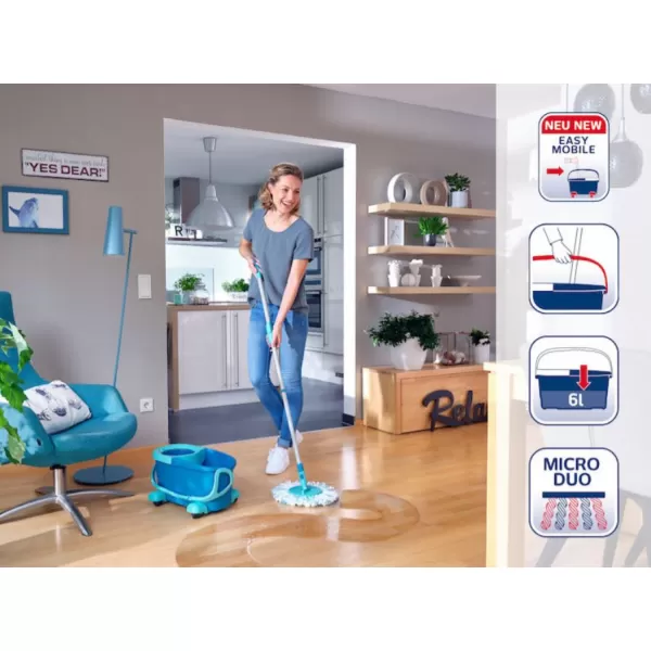 Úklidová sada CLEAN TWIST Disc Mop Ergo Mobile LEIFHEIT 52102