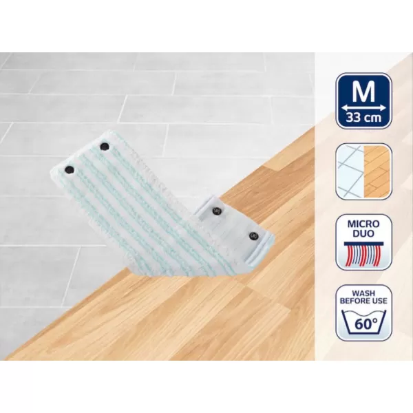 Náhradní návlek MICRO DUO k mopu TWIST a COMBI, 33 cm LEIFHEIT 55320