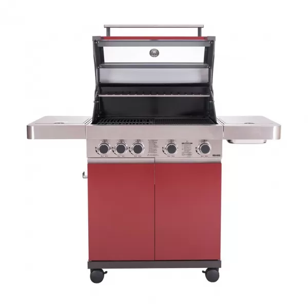 AL-KO Plynový gril Masport BBQ Maestro červený