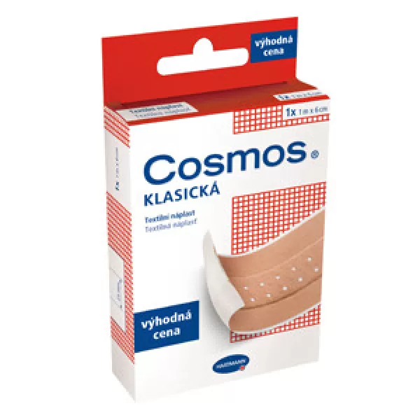 COSMOS náplast klasická textilní 1mx6cm