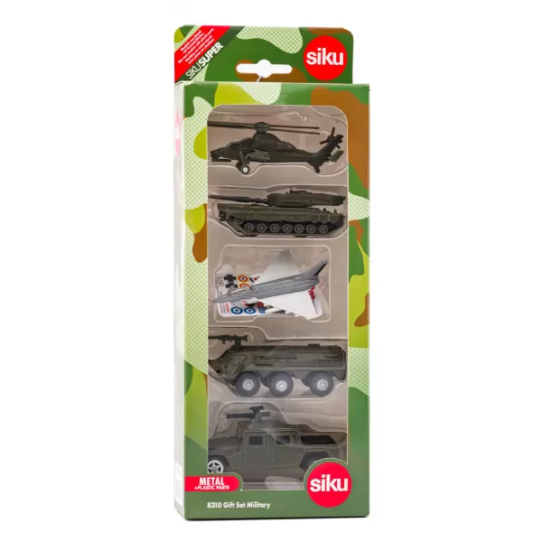 SIKU Military - Sada vojenských vozidel, 5 ks