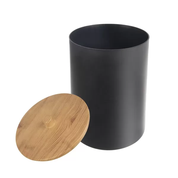 Koš odp. UH BLACK Limp s víkem 7 l