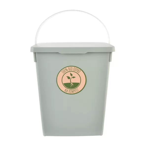 Koš odp. UH víko na bioodpad 5,5 l