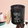 Dóza plech/bambus pr. 16 cm Kapsle BLACK CZ