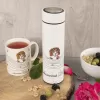 Termoska nerez NEKONEČNÁ LÁSKA pes 0,4 l