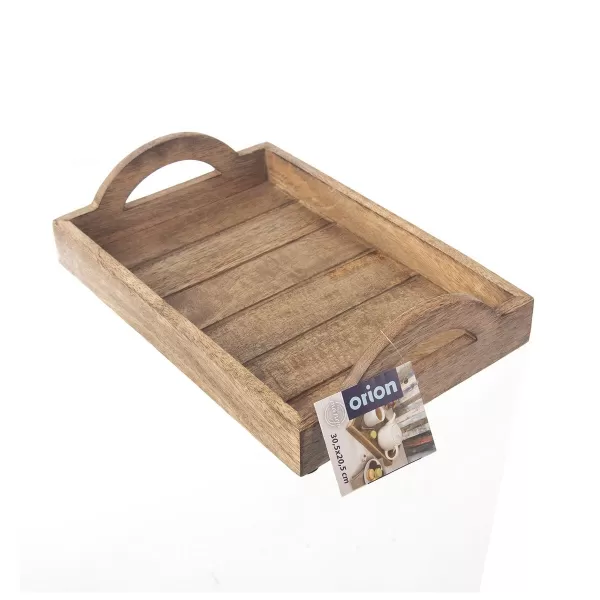Tác dřevo MANGO 30,5x20,5 cm malý