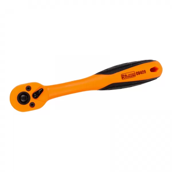 XT Ráčna s vyhnutou rukojetí 72 zubů 1/2" 250mm
